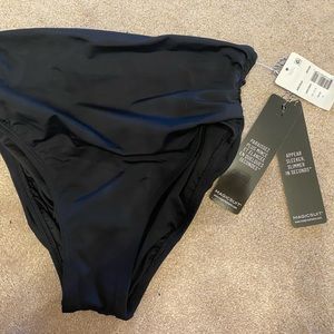 Magicsuit shirred bikini bottom